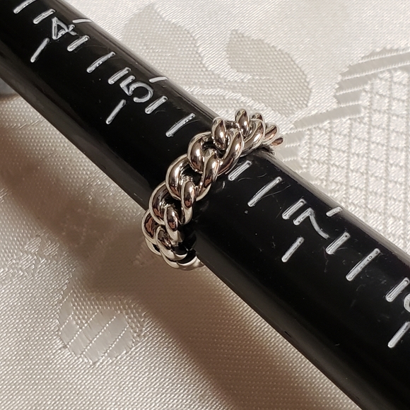 AK 925 Turkey Epiphany Platinum Clad Ring - Size 6 - Picture 7 of 8